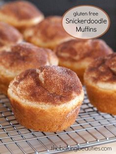 Gluten Free Snickerdoodle Muffins