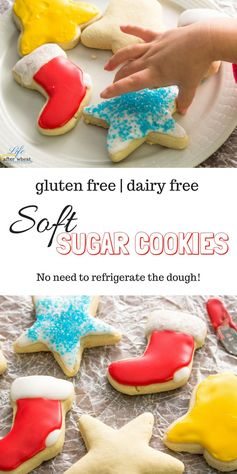 Gluten Free Soft Sugar Cookies