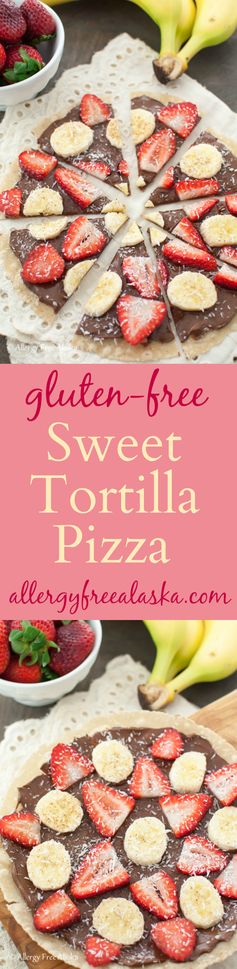 Gluten Free Sweet Tortilla Pizza