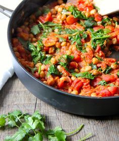 Go-To Spinach & Chickpea Curry