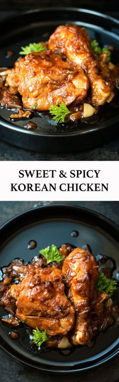 Gochujang Sweet Spicy Korean Chicken