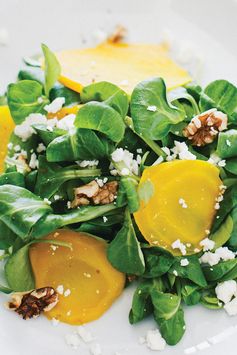 Golden Beet Salad With Cider Vinegar Dressing