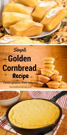 Golden Sweet Corn Muffins