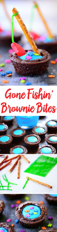 Gone Fishin' Brownie Bites