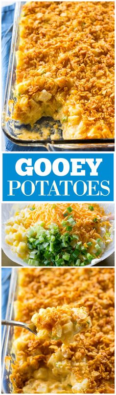 Gooey Potatoes