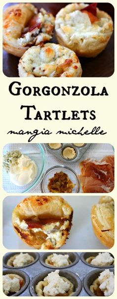 Gorgonzola and Caramelized Onion Tartlets