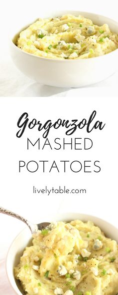 Gorgonzola Mashed Potatoes