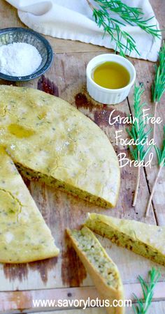 Grain Free Focaccia Bread