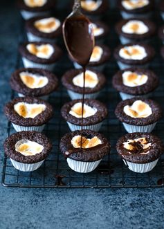 Grain Free Hot Cocoa Brownie Bites