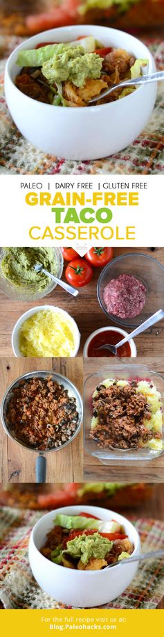 Grain-Free Taco Casserole Recipe by Heather Resler