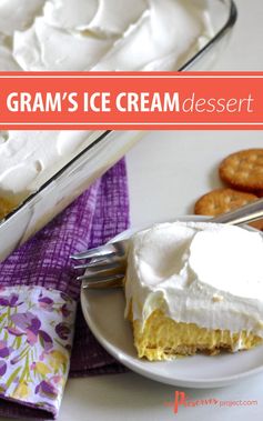 Gram's Ice Cream Dessert