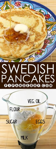 Grandma Linnea's Swedish Pancakes