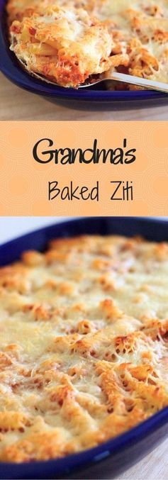 Grandma's Baked Ziti