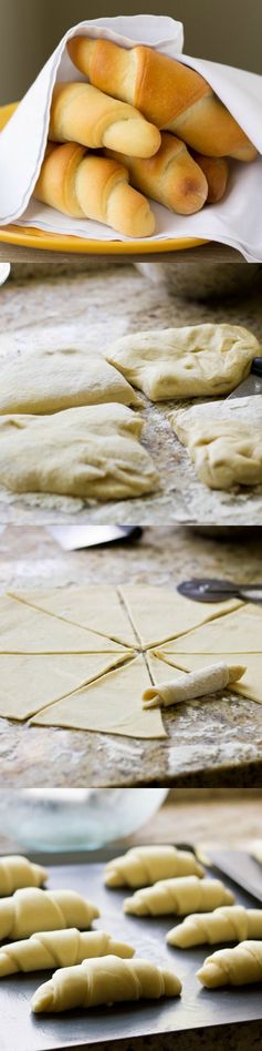 Grandma's Homemade Crescent Rolls