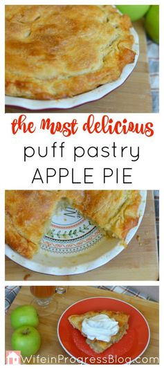 Granny's Puff Pastry Apple Pie