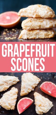 Grapefruit scones