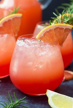 Grapefruit Sunrise Cocktail