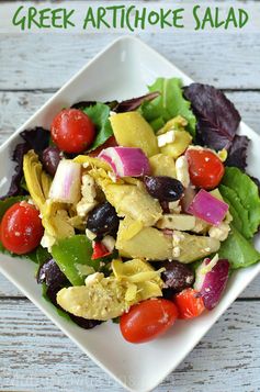 Greek Artichoke Salad