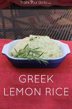 Greek Lemon Rice