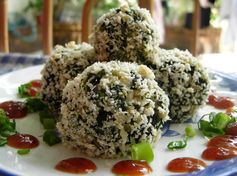 Greek Spinach Rice Balls