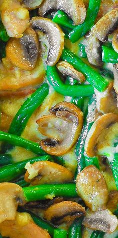 Green Bean and Mushroom Chicken Skillet