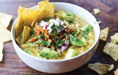 Green Chicken Tortilla Soup