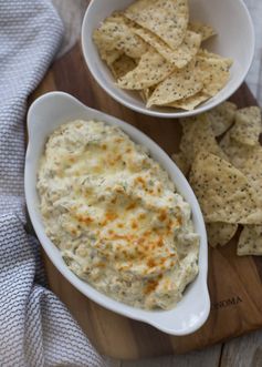 Green Chile and Corn Queso Blanco