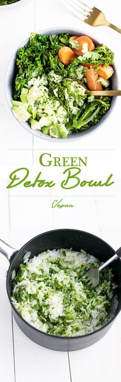 Green Detox Bowl with Thai Basil Pesto