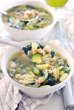 Green Machine Minestrone Soup