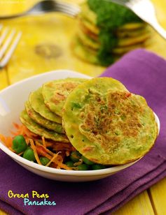 Green Peas Pancake ( Healthy Snacks