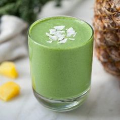 Green Pina Colada Smoothie