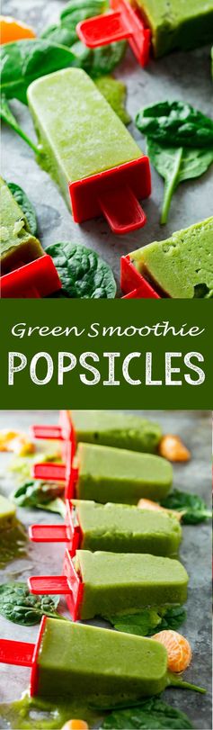 Green Smoothie Pops