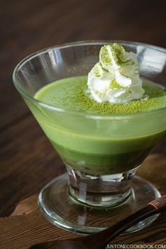 Green Tea Pudding