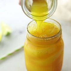 Green Turmeric Iced Tea