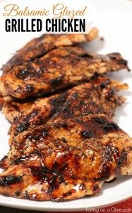 Grilled Balsamic Glazed Chicken