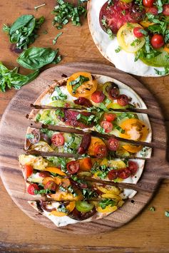 Grilled Caprese Pizza