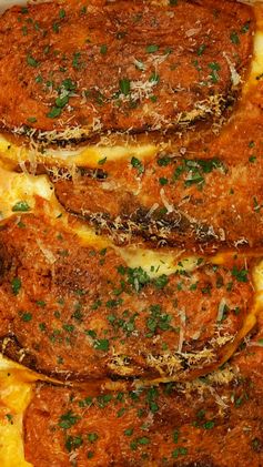 Grilled Cheese 'n' Tomato Soup Bake