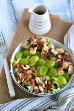 Grilled Chicken and Grapes Salad