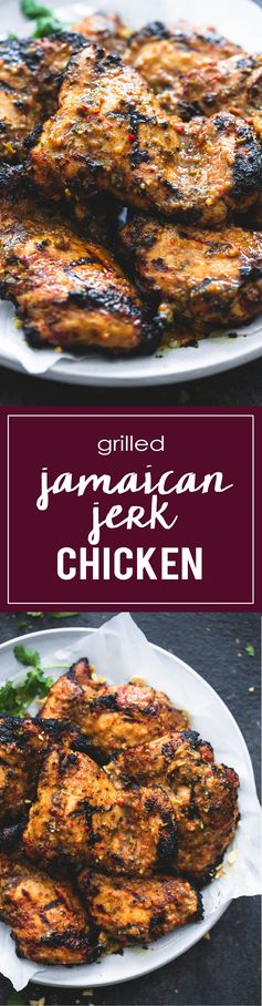 Grilled Jamaican Jerk Chicken