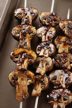 Grilled Mushroom Skewers