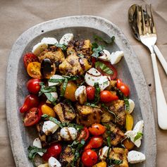 Grilled Panzanella Salad with Herbes de Provence