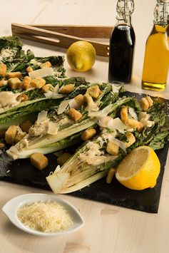 Grilled Romaine Caesar Salad