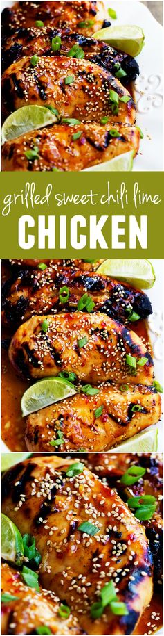 Grilled Sweet Chili Lime Chicken