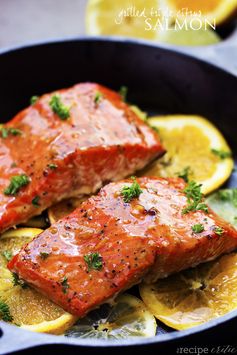 Grilled Triple Citrus Salmon