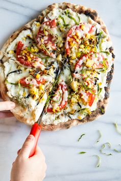 Grilled Vegetable Pizza