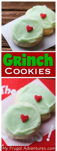 Grinch Christmas Cookies