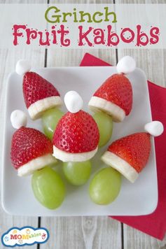 Grinch Kabobs