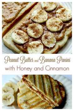 Grown Up Peanut Butter & Banana Panini