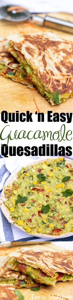 Guacamole Quesadillas