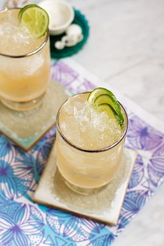 Guava Mezcal Mule Cocktail